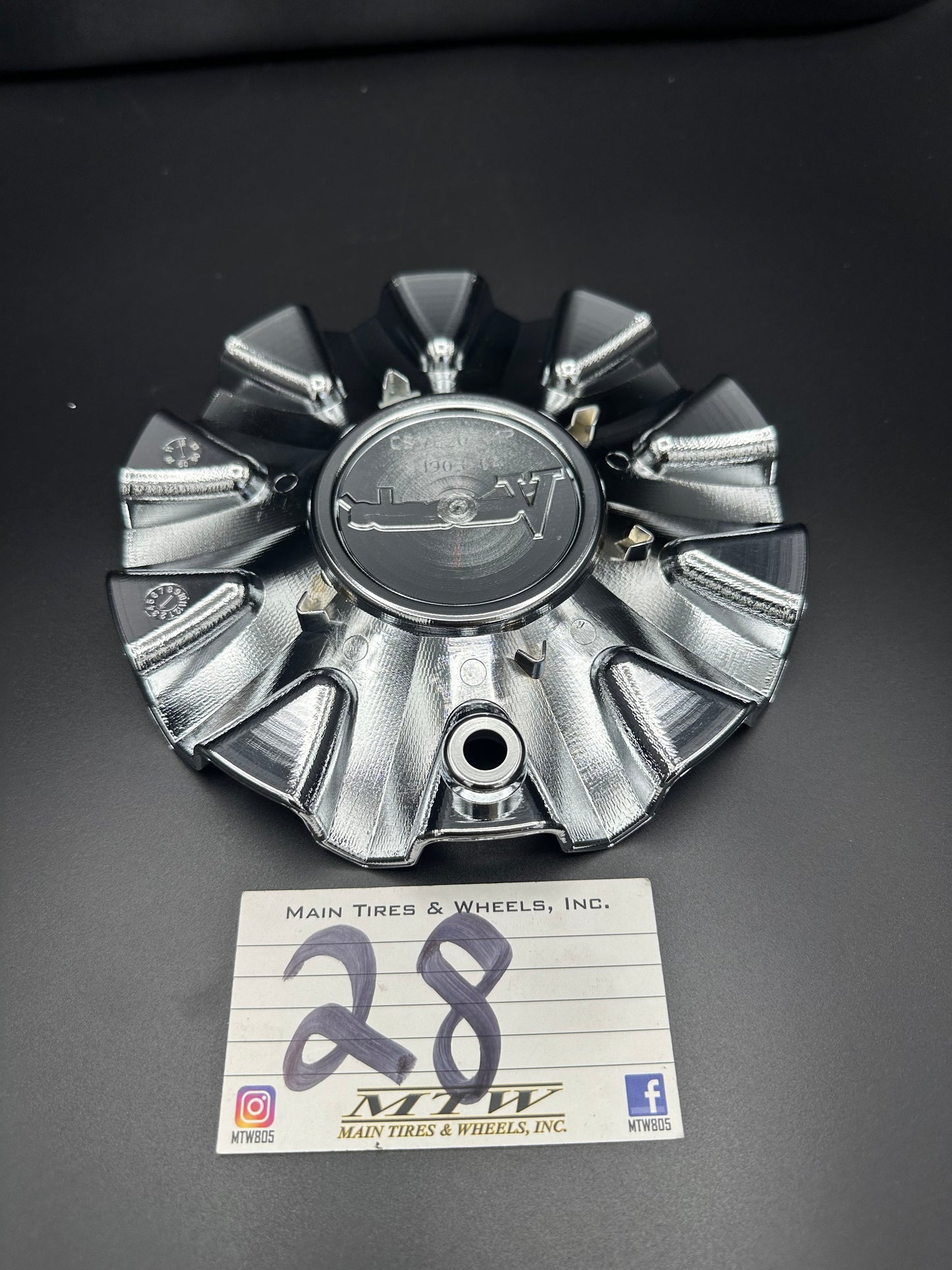 VERSANTE CENTER CAP # CSVE207-1P SJ903-04 CHROME WHEELS CENTER CAP