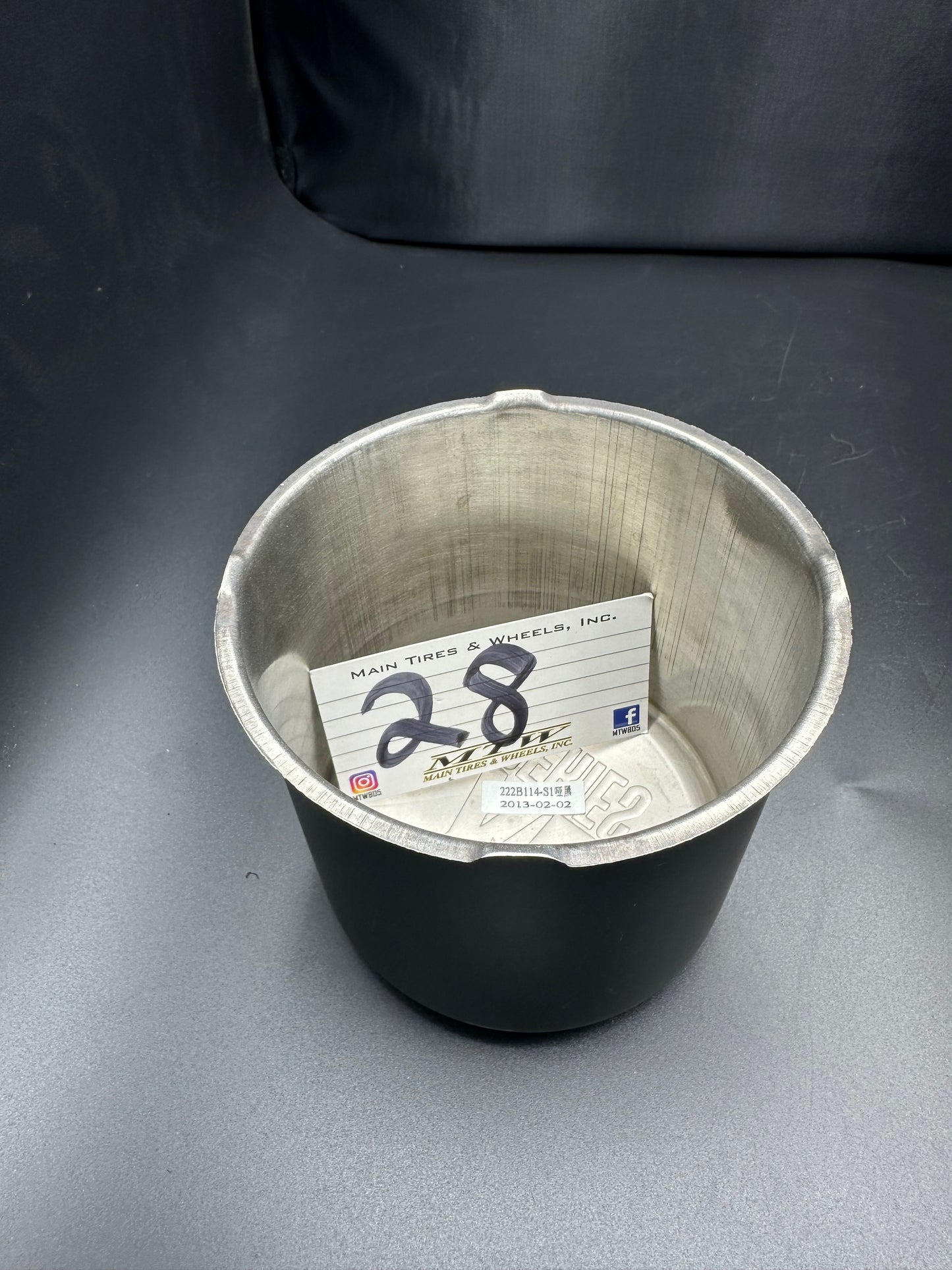 KMC XD Matte Black Push Thru 6x5.5 Center Cap for XD122 Toyota Wheels 222B114-S1