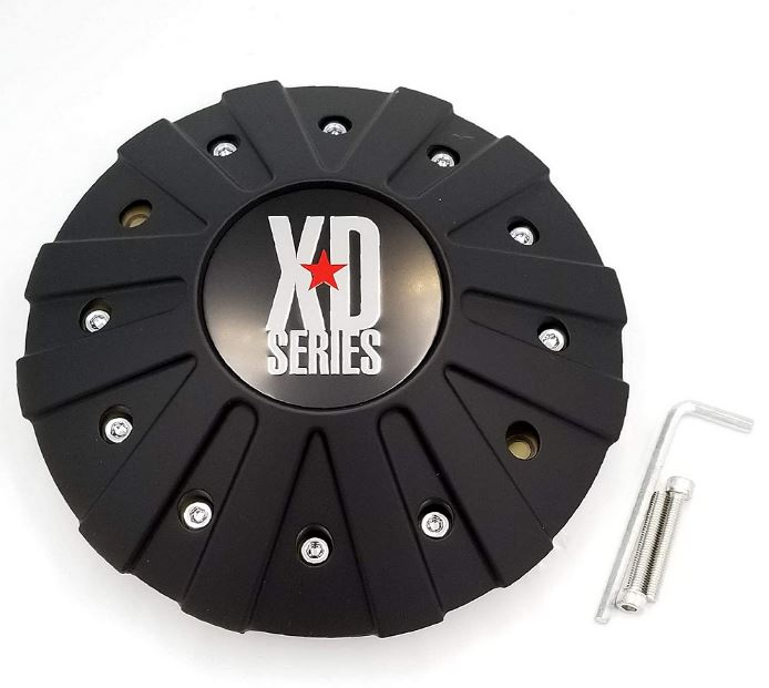 KMC XD Series Wheel Center Cap Matte Black FITS ALL XD778 Monster