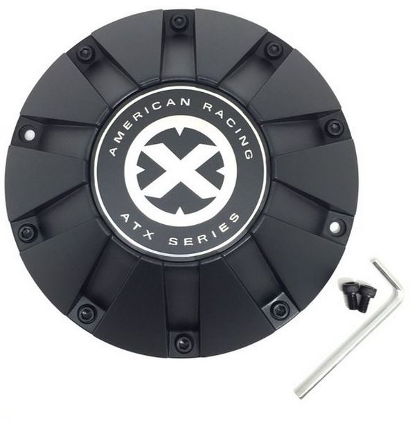 NEW American Racing ATX Series Matte Black Wheel Center Cap AX805 Force 451L215T