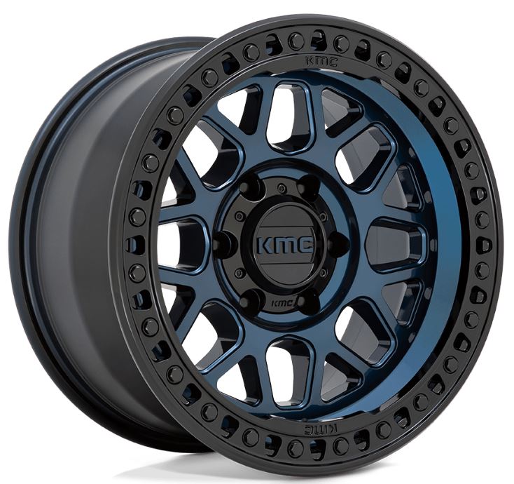 KM549 17X9 6X135 MN-BLUE GBLK-LP 0MM