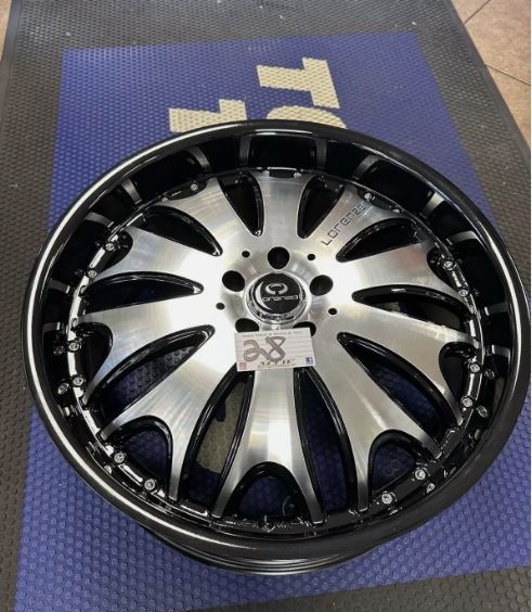 22" LORENZO WL029 22X8.5 ET18 5X115/5X4.5 RARE HARD TO FIND SET OF 4