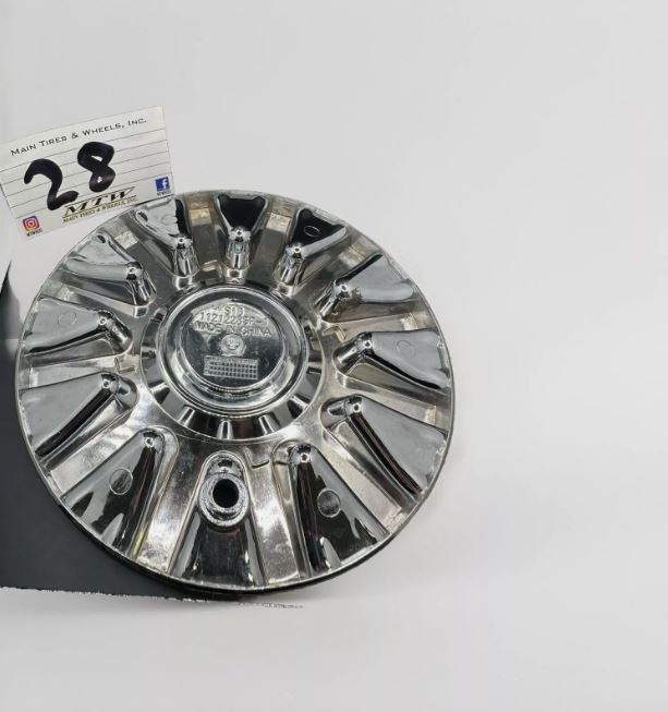 Strada Spina Chrome Wheels Rim Center Cap S16 11212285F-1