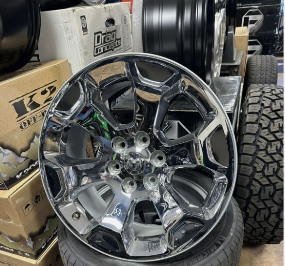 20" Dodge Factory 2679 Chrome Rims OEM Wheels 6X5.5 Ram 1500 5YD56TRMAA ET 19.05