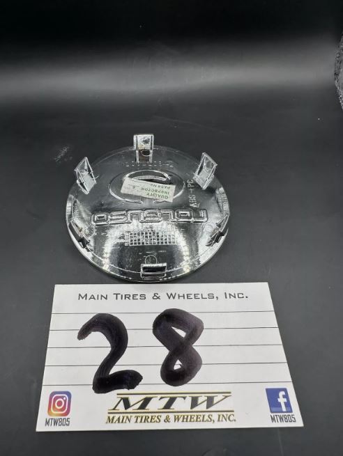 LORENZO FORGED WL09 WHEEL RIM CHROME CENTER CAP 1000WL09-2