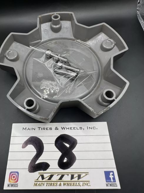 Qty 1 Black Rhino Center Cap Gunmetal C-534-2, 5-lug