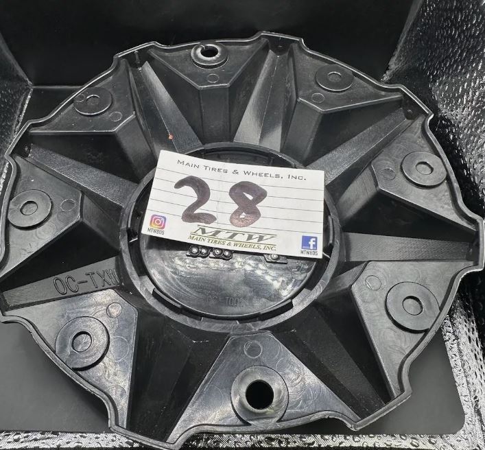 TXW Wheels OC-TXW-2 OC-TXW Matte Black Wheel Center Cap