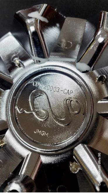 QTY 1 U2-35 U2 Wheel Center Cap (Part# CDW20003-CAP also fits C-055-3 or CSU2-3)