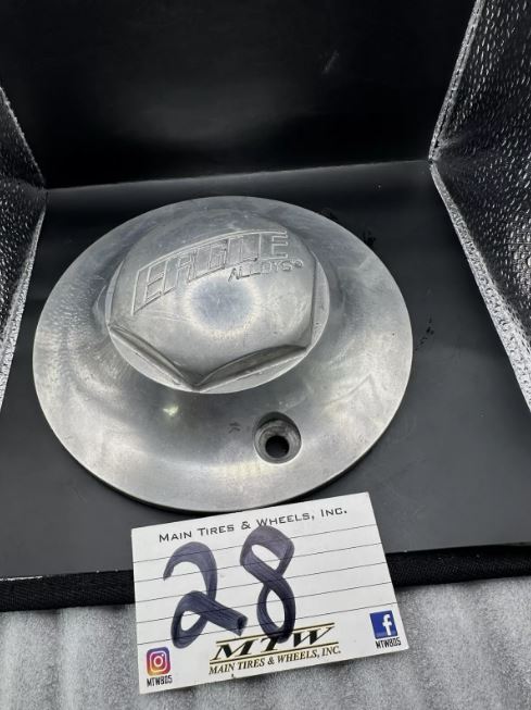QTY 1 EAGLE Alloys Wheels POLISHED Center Cap Cover Hubcap P/N 3094 6”3/4