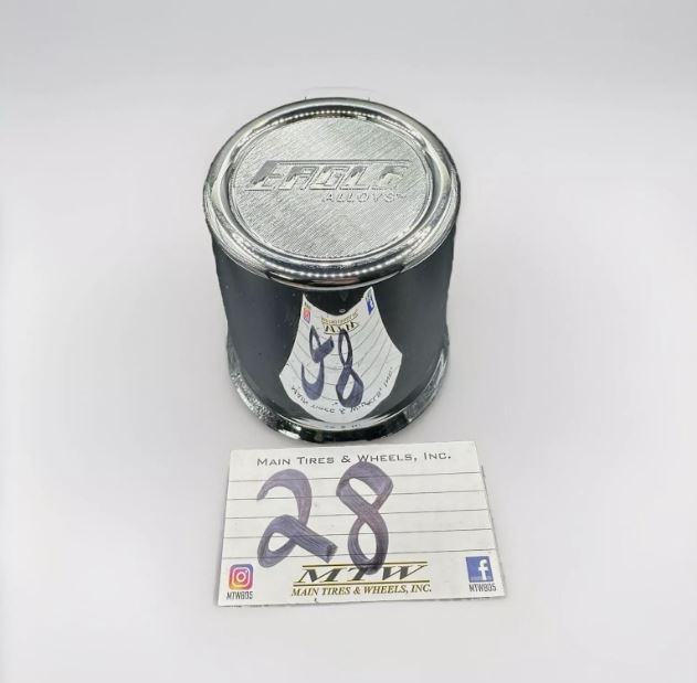 NEW EAGLE ALLOYS WHEEL RIM CENTER CAP ACC 3102 06 PUSH THRU FITS 3.25" BORE