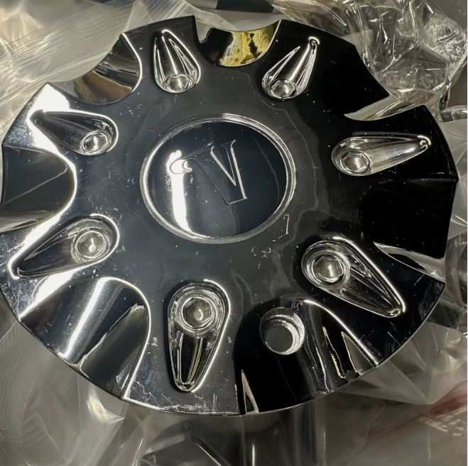Velocity Chrome Wheel Center Cap stw-135-2cap